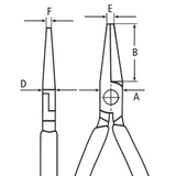 Knipex Precision Electronics Gripping Pliers ESD Knipex schematic