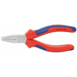 Knipex Flat Nose Pliers Chrome-Plated with Grips Knipex 20 05 140