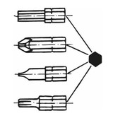 1/4" Drive Screwdriver Bit Adaptor