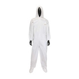 PosiWear BA Coverall w Hood & Boot, 58 gsm