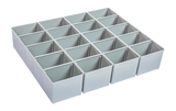 L-BOXX Inset Boxes I3 Grey, 4 Pieces