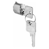 Dom Lock barrel with 2 keys, Lock number Ho (3-digit): 110