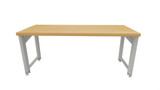 Basic workbench, height 850 mm, beech Wood Strip worktop, Worktop length: 2000mm