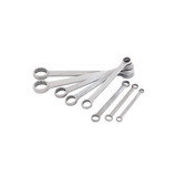 HOLEX Double-ended ring spanner set, straight, chrome-plated
