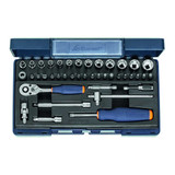 GARANT Socket set 1/4 inch square drive 41 pieces