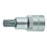 HOLEX Bit socket, trisquare, short, 1/2 inch