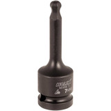 HOLEX IMPACT hexagon screwdriver bit, 1/2 inch with ball point