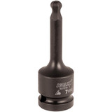 HOLEX IMPACT hexagon screwdriver bit, 1/2 inch with ball point