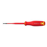 GARANT Electrician's screwdriver for slot-head, with 2-component Haptoprene handle SLIM blade VDE fully insulated