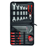HOLEX Tool set, 21 pieces in zip fastener case
