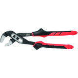 HOLEX Water pump pliers chemically blacked, with coated grips