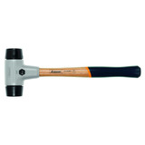 GARANT Soft-faced hammer with rubber inserts, black