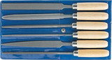 Precision Key Files 6 Piece Set in Plastic Case Hoffmann Group USA 518930