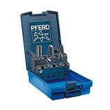 PFerd Tough Cut 1/4 Inch Shank Burr Set in Case