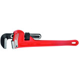 HOLEX Pipe wrench for one-handed operation,with cast iron handle
