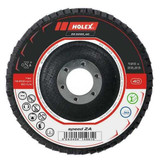 4062406159627 Holex High Abrasive Performance Flap Disc 60 Grit 125 mm Box of 10 - Price Per Unit Holex 565295 60