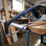 Garant Hacksaw Frame with Garant Bi-metal Blade in use