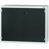 GARANT GridLine Base cabinet with Plain sheet metal swing doors
