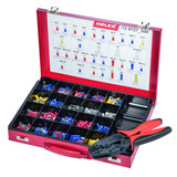 HOLEX Crimping set cable lugs, plugs and connectors including crimping tool