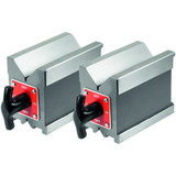HOLEX Pair of magnetic Vee blocks