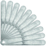 HOLEX Feeler gauge set, 10 pieces, T3