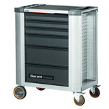 GARANT GridLine Roller cabinet with 6 drawers can be pulled out from either side, 20x16G