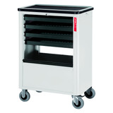 HOLEX Roller cabinet with 4 pull-out trays