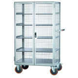 GARANT Mesh trolley TG9 with 5 loading platforms