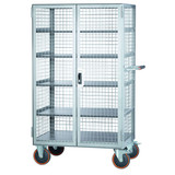 GARANT Mesh trolley TG9 with 5 loading platforms