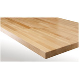 GARANT GreenPlus worktop 50 mm thick of glued beech wood strips, Depth 750 mm