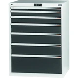 GARANT GridLine 7S tool cabinet complete with 7 drawers, 26x24G