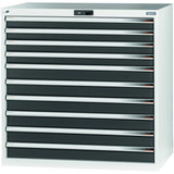 GARANT GridLine Tool cabinet complete with drawers 75 kg, 36x24G