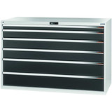 GARANT GridLine Tool cabinet complete with drawers 200 kg, 56x24G