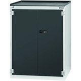 GARANT GridLine Swing-door auxiliary cabinet with raised edge, with drawers and pull-out shelves, 26x20G