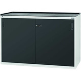 GARANT GridLine Auxiliary cabinet with sliding doors with raised edge, 26x20G