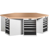 GARANT GridLine Hexagonal workbench, 20x20G