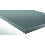 GARANT Corner worktop with dark grey plastic coating (Eluplan)