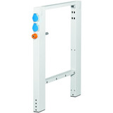 GARANT GridLine Support leg with power and compressed air, Height 900 mm