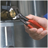 Knipex Cobra Water Pump Pliers Fine Adjustment Knipex 87 01 in use alternate image