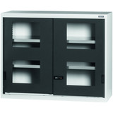 GARANT GridLine Top-mounted cabinet with Viewing window sliding doors