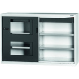 GARANT GridLine Base cabinet with drawer, Viewing window sliding doors, 26x14G