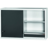 GARANT GridLine Top-mounted cabinet with drawer, Viewing window sliding doors, 26x14G