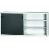 GARANT GridLine Base cabinet with Plain sheet metal sliding doors