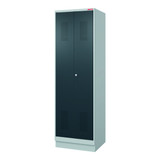 HOLEX Garment locker with base, for clean &amp; dirty separation and DOM cylinder lock