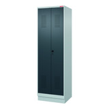 HOLEX Garment locker with base, for clean &amp; dirty separation and security twist bar lock