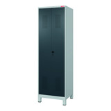 HOLEX Garment locker with plastic feet, for clean &amp; dirty separation and security twist bar lock