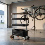 Garant Telescopic Roller Tool Box Wheeled Tool Box in use in garage