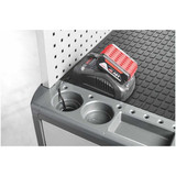 Garant Gridline ToolCar Rolling Tool Cart, Full Extension Drawers handle and top detail