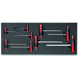 HOLEX Hexagon screwdriver set with T-handle