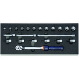 GARANT Torque wrench set 60 Nm 3/8 inch
